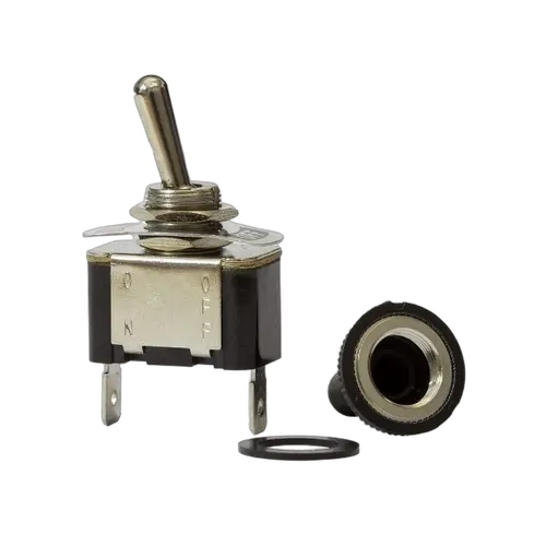 KT Accessories Metal Toggle Switch, On/Off, 20Amps at 12V, Waterproof Boot,