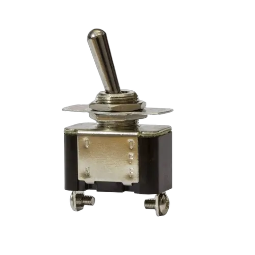 KT Accessories Metal Toggle Switch, On/Off, 20Amps at 12V, 10Amps at 24V, Bulk Pack