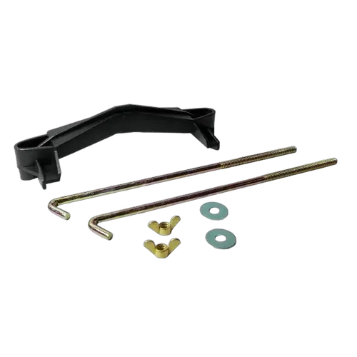 KT Accessories Battery Hold Down Clamp, Plastic, 200mm Bolt, Suits 135mm Wide