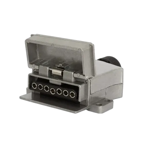 KT Accessories 7 Pin, Flat Trailer Socket, Metal