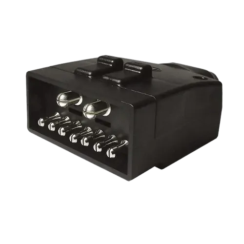 KT Accessories Plug, Male, 9 Pin, Flat, (7 Pin + 50Amp Connector)