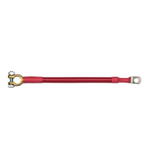 KT Accessories Battery Lead, Battery Starter Cable, 25cm, 10 Inch, Red