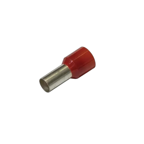 KT Accessories Bootlace Ferrules, Long - Red, 1.0mm