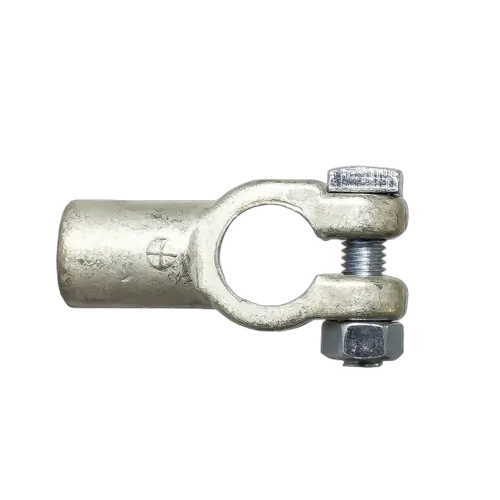 KT Accessories Battery Terminal, Heavy Duty End Entry, Positive, Solder, Pack