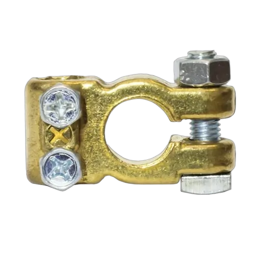 KT Accessories Battery Terminal, Heavy Duty Side Entry, Positive, Suits 70mm