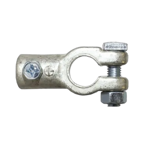 KT Accessories Battery Terminal, Heavy Duty End Entry, Positive, Screw, Pack