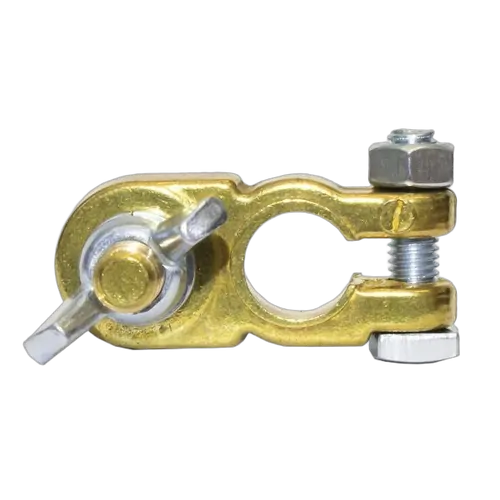 KT Accessories Battery Terminal, Wing Nut, Negative, 10mm Stud