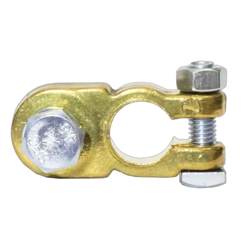 KT Accessories Battery Terminal, Heavy Duty, Negative, 10mm Steel Bolt, Pack