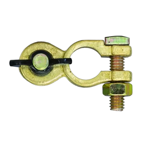 KT Accessories Battery Terminal, Negative, Wing Nut, Red, 35mm - 50mm, Pack