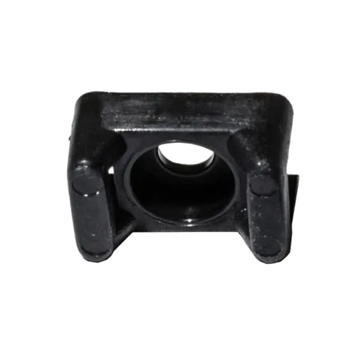 KT Accessories Cable Tie, Anchor Base, Screw Black, 3.7mm Dia