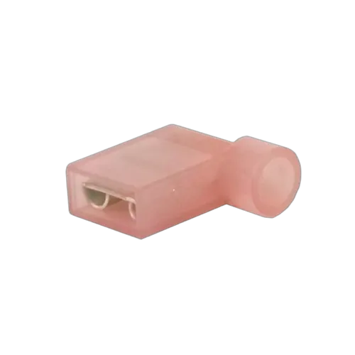 KT Accessories Terminals, Flag, Fully Insulated, Red, 6.3mm