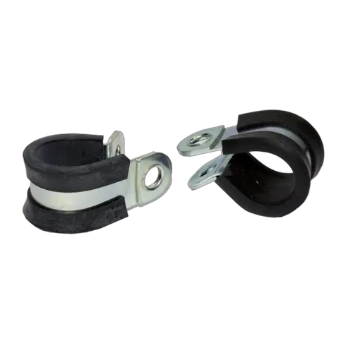 KT Accessories Cable Clamps, Metal, Rubber, 10mm