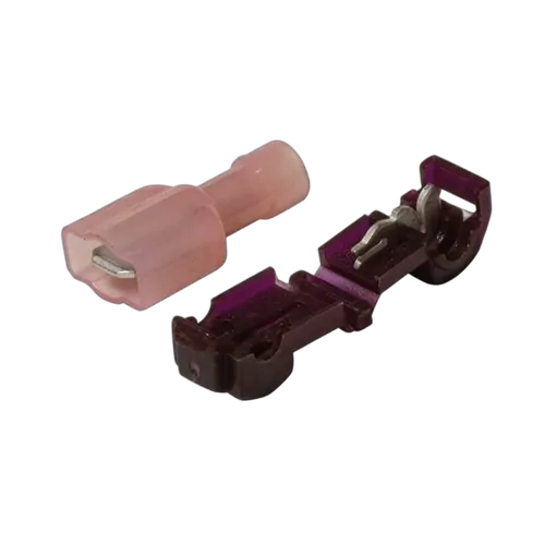 KT Accessories Terminals, Power Take Off, 6.3mm, Red,