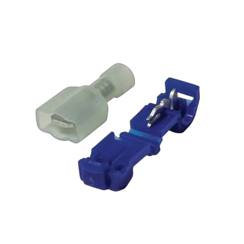 KT Accessories Terminals, Power Take Off, 6.3mm, Blue,