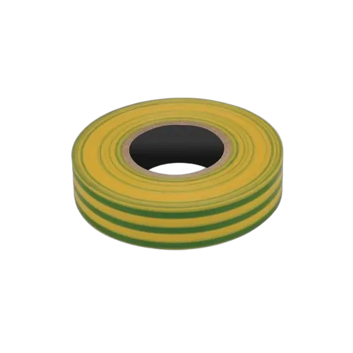 KT Accessories PVC Insulation Tape, Yellow/Green, 19mm x 20M Roll