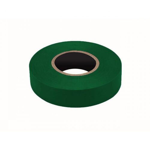KT Accessories PVC Insulation Tape, Green, 19mm x 20M Roll