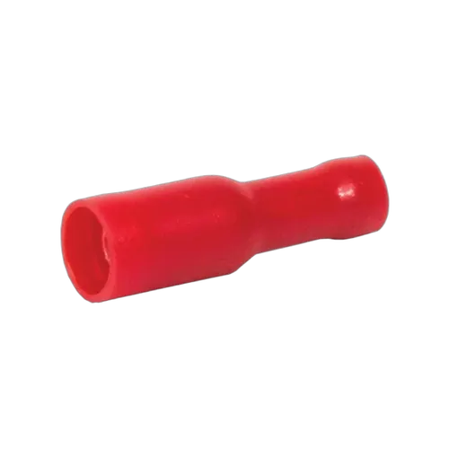 KT Accessories Terminals, Bullet, Red, Female, Pack 8