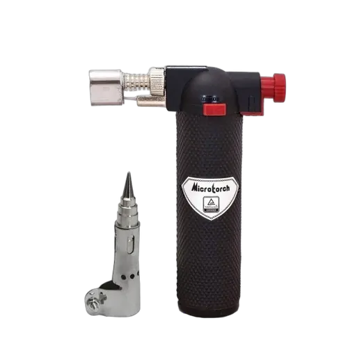 KT Accessories Micro Butane Gas Torch with Tip