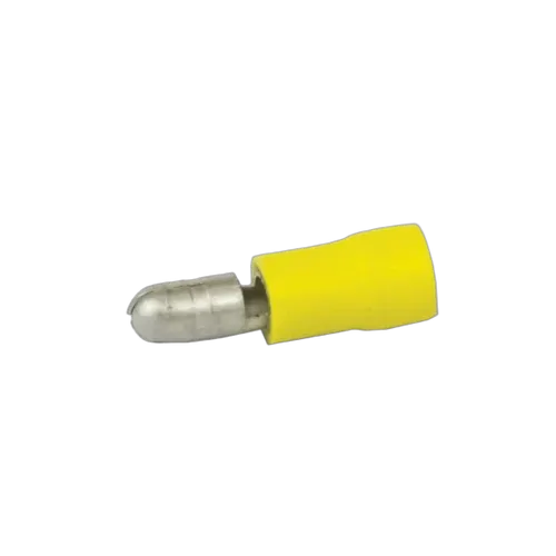 KT Accessories Terminals, Bullet, Male, Yellow