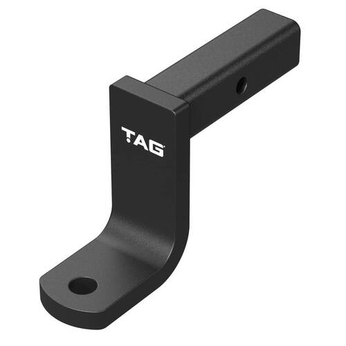 TAG Tow Ball Mount - 193mm Long, 90 Face, 50mm Square Hitch