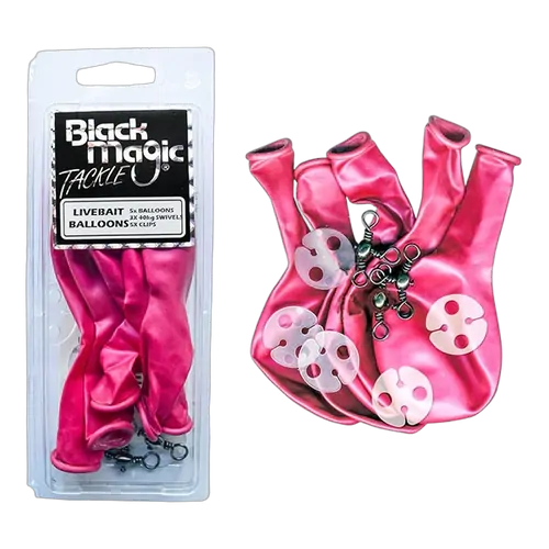 Black Magic LiveBait Balloons