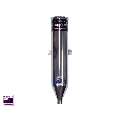 Hookem Single Live Bait Tube - 3" (75mm) Flared - Straight