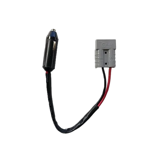 Evakool 12/24V Anderson To Male Cig Plug Adaptor 38CM