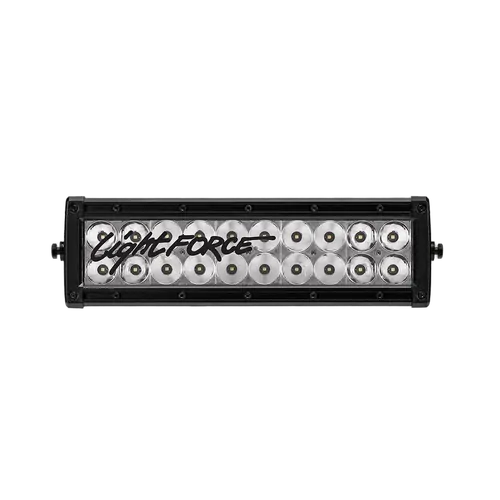 Lightforce 10 (254mm) Dual Row LED Bar Black 20 x 5W"