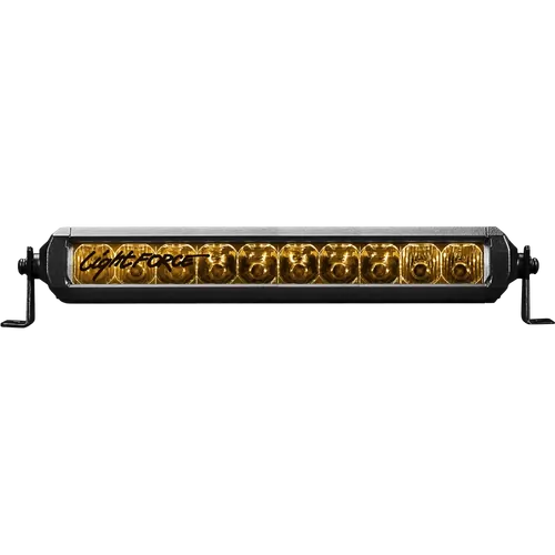 Lightforce Viper Lightbars Logo 10 Inch Amber Single Row Led Light Bar