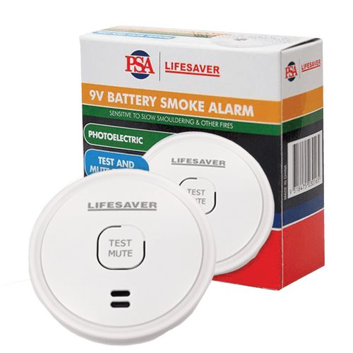 NCE 9 VOLT PHOTOELECTRIC SMOKE DETECTOR