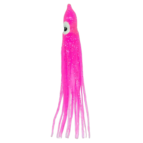 Seahorse Lure Octopus Skirt 100mm 5 Pack Pink