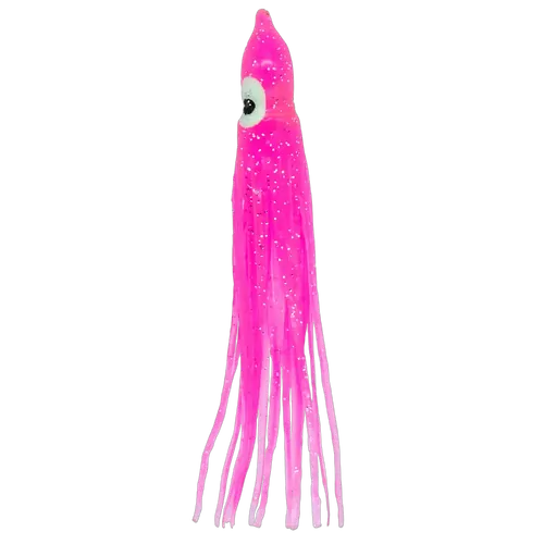 Seahorse Lure Octopus Skirt 130mm 5 Pack Pink