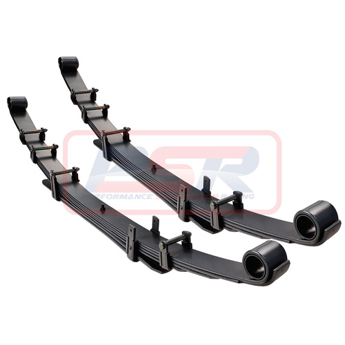 Performance Suspension Racing 2" Raised Leaf Springs - 600Kg + Constant Load - PAIR to suit Toyota 79 Series