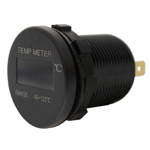 Lv Automotive Oled Temp Meter 12/24V -40 To +125 Deg Cent. 29Mm Diameter