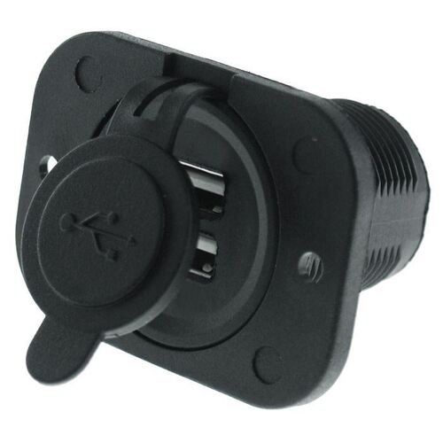 High Output Panel Mount Usb 2 X 2.1A; Input:12/24V ** Can Use Lv1836 **