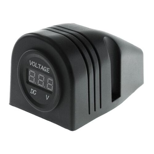 Surface Mount Voltmeter Led Display 12/24V