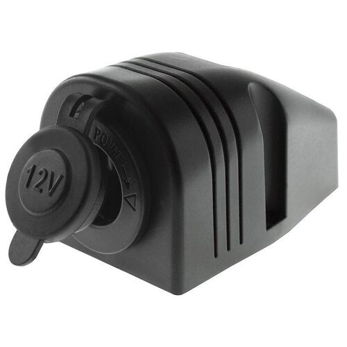 Surface Mount Engel Socket With Rubber Cover Rating 20A 12V 10A 24V