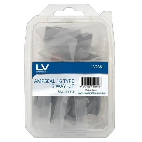 Ampseal 16 Type 3 Way Kit 5Set 13Amp Per Circuit Rated Ip67 Include Green Band Terminals