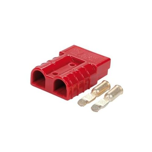 50A Red Genuine Anderson Connector 6AWG Contacts Power Products