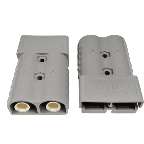 Grey Power Connector 50A[10Pc] Cable Size 8 B&S (8Mm2) Genderless Anderson Type