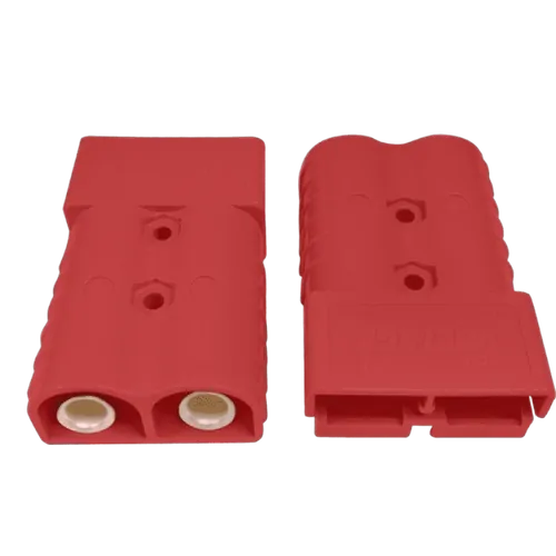 Red Power Connector 50A[Pair] Cable Size 8 B&S (8Mm2) Genderless Anderson Type