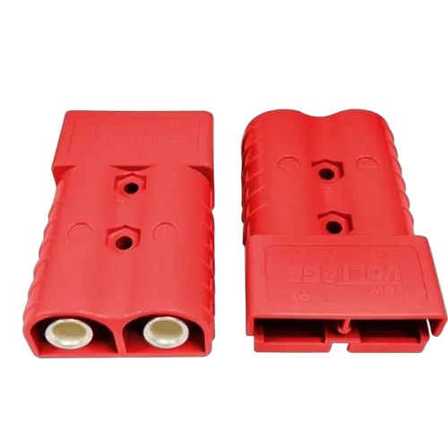 120A Red Power Connector[Pair] Cable Size 6 B&S (14Mm2) Genderless Anderson Type