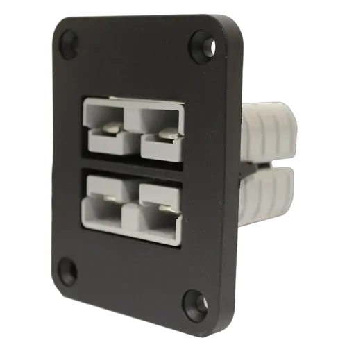 Dual 50A Connector Panel Mnt Anderson Style Connector