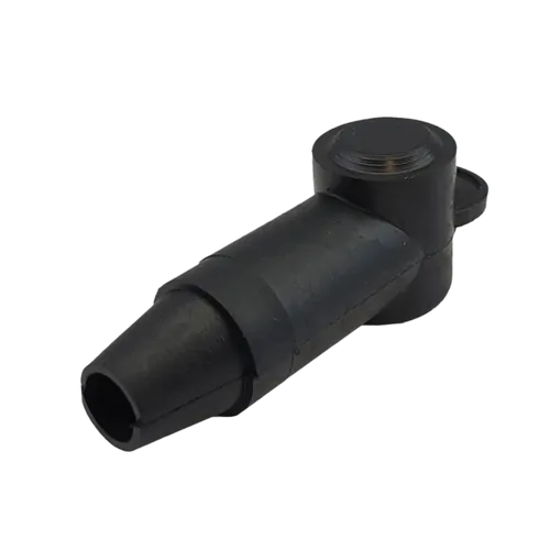 14Mm Ext Insulator Blk [5Pcs] Length 32Mm, Ring Od 14Mm Cable Size: 8B&S - 2B&S