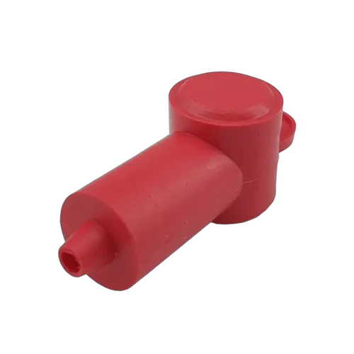 16Mm Ext Insulator Red [5Pcs] Length 32Mm, Ring Od 16Mm Cable Size: 2Mm - 6Mm