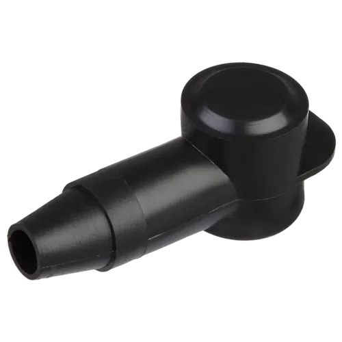 18Mm Ext Insulator Blk [5Pcs] Length 32Mm, Ring Od 18Mm Cable Size: 8B&S - 2B&S