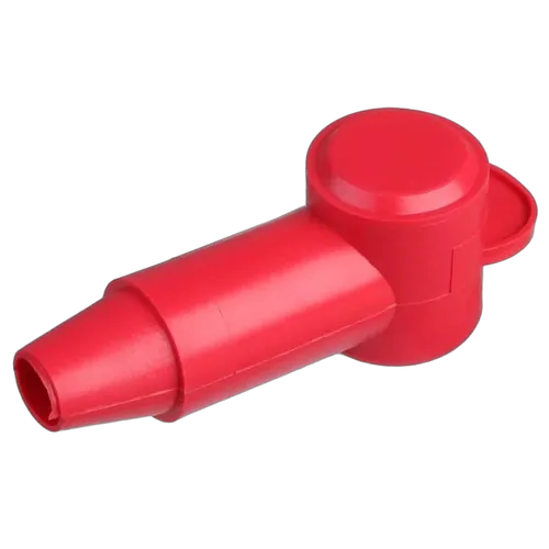 18Mm Ext Insulator Red [5Pcs] Length 32Mm, Ring Od 18Mm Cable Size: 8B&S - 2B&S