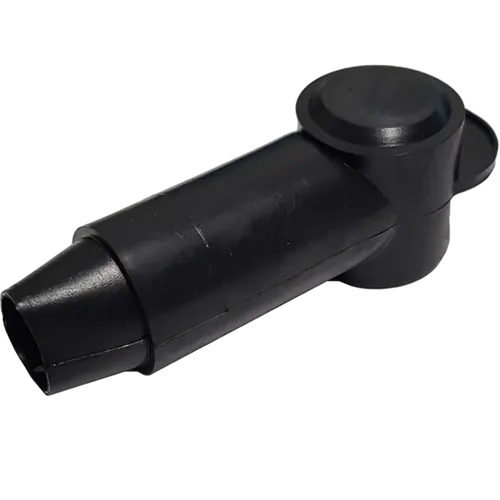 20Mm Ext Insulator Blk [5Pcs] Length 44Mm, Ring Od 20Mm Cable Size: 2B&S - 00B&S