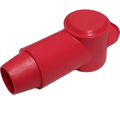 20Mm Insulator Red [5Pcs] Length 33Mm, Ring Od 20Mm Cable Size: 2B&S - 00B&S