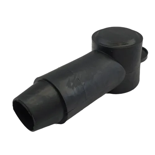 22Mm Ext Insulator Blk [5Pcs] Length 44Mm, Ring Od 22Mm Cable Size: 2B&S - 00B&S